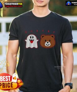 Awesome Shayne Gostisbehere Ghost Bear Halloween T-Shirt featuring a spooky design for fans and collectors.
