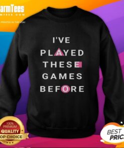 Awesome Squid Game 3 sweatshirt featuring vibrant colors and a playful design, perfect for fans of the series.