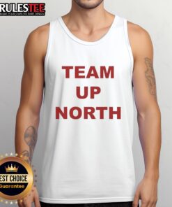 Awesome Team Up North Utah Utes Football tank top featuring bold design and team colors for fans and athletes.