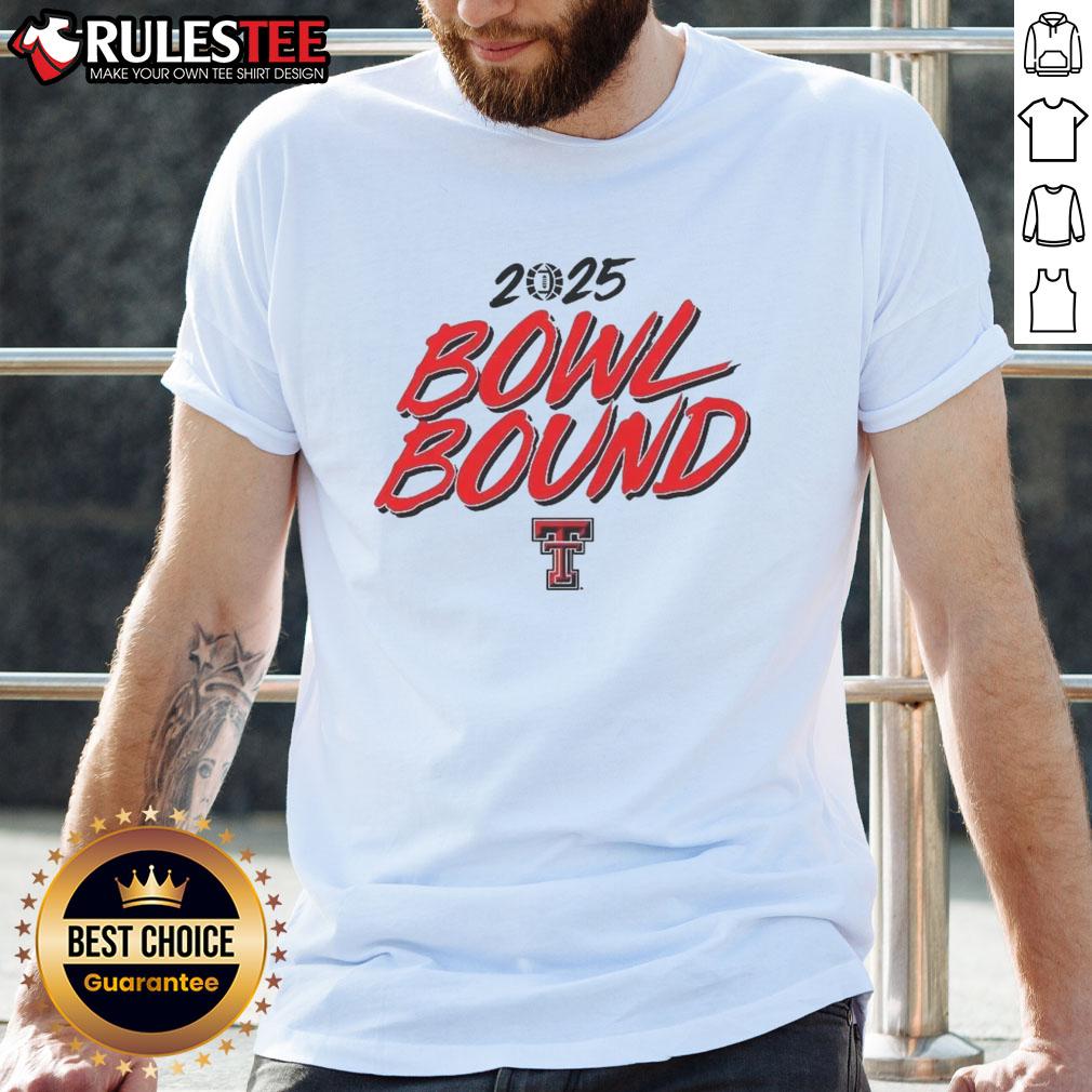 awesome-texas-tech-red-raiders-football-2025-bowl-bound-t-shirt-1 Awesome Texas Tech Red Raiders Football 2025 Bowl Bound T-Shirt featuring team colors and logo, perfect for fans.