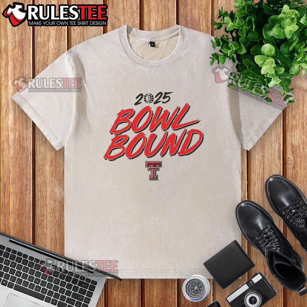 awesome-texas-tech-red-raiders-football-2025-bowl-bound-washed-t-shirt Awesome Texas Tech Red Raiders Football 2025 Bowl Bound washed t-shirt in red, ideal for fans supporting their team.