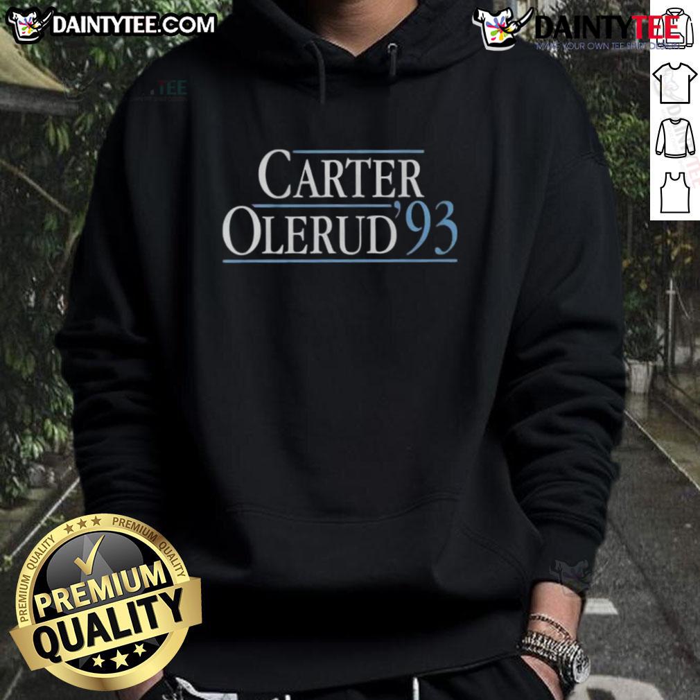 Awesome Toronto Blue Jays Baseball Carter Olerud '93 Hoodie Alt Text: Awesome Toronto Blue Jays baseball hoodie featuring Carter Olerud's 1993 design, perfect for fans and collectors.