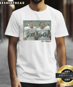 Awesome UC Bearcats Kelce Brothers pay homage t-shirt featuring bold graphics and team colors for sports fans.
