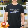 Alt Text: Awesome United Flight 1584 Nadu Flew 7 14 25 T-Shirt showcasing a stylish design for aviation enthusiasts.