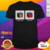 Awesome Vintage Colorful Cube Problem Solver T-Shirt featuring a vibrant cube design and retro typography.