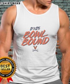 Alt Text: Awesome Virginia Cavaliers Bowl Bound 2025 tank top featuring bold team colors and logo, perfect for fans.