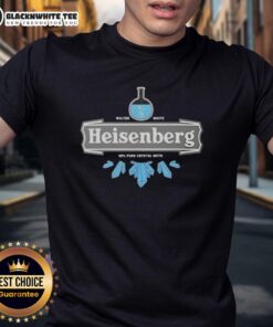 Awesome Walter White Heisenberg Chemistry T-Shirt featuring 99% Pure Crystal Meth design for Breaking Bad fans.