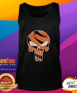 Awesome Who Dey Punisher Cincinnati Bengals tank top featuring bold graphics and a stylish design for fans.
