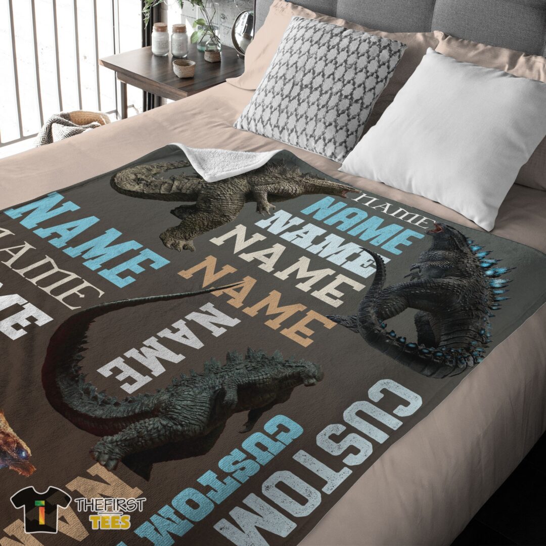 cute-awesome-godzilla-blanket-fleece-customized-blanket-mk-03 Cute Awesome Godzilla Blanket Fleece Customized Blanket - Image 3