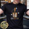 Cute Boo-Ba Tea Halloween ghost boba tea t-shirt design featuring a playful ghost with a boba cup.
