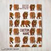 Cute Brown Bear Brown Bear Blanket Fleece Customized Blanket