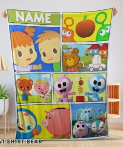 Cute Cartoon Baby First TV Quilt Velveteen Cute Blanket Fleece Customized Blanket