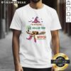 Alt Text: Cute Dollar Tree Halloween T-Shirt featuring I'm With The Witch, She Has Me Under Her Spell design. Perfect for spooky season!
