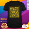 Alt Text: Cute Doodle Cats T-Shirt featuring playful cat illustrations in vibrant colors on a soft fabric.