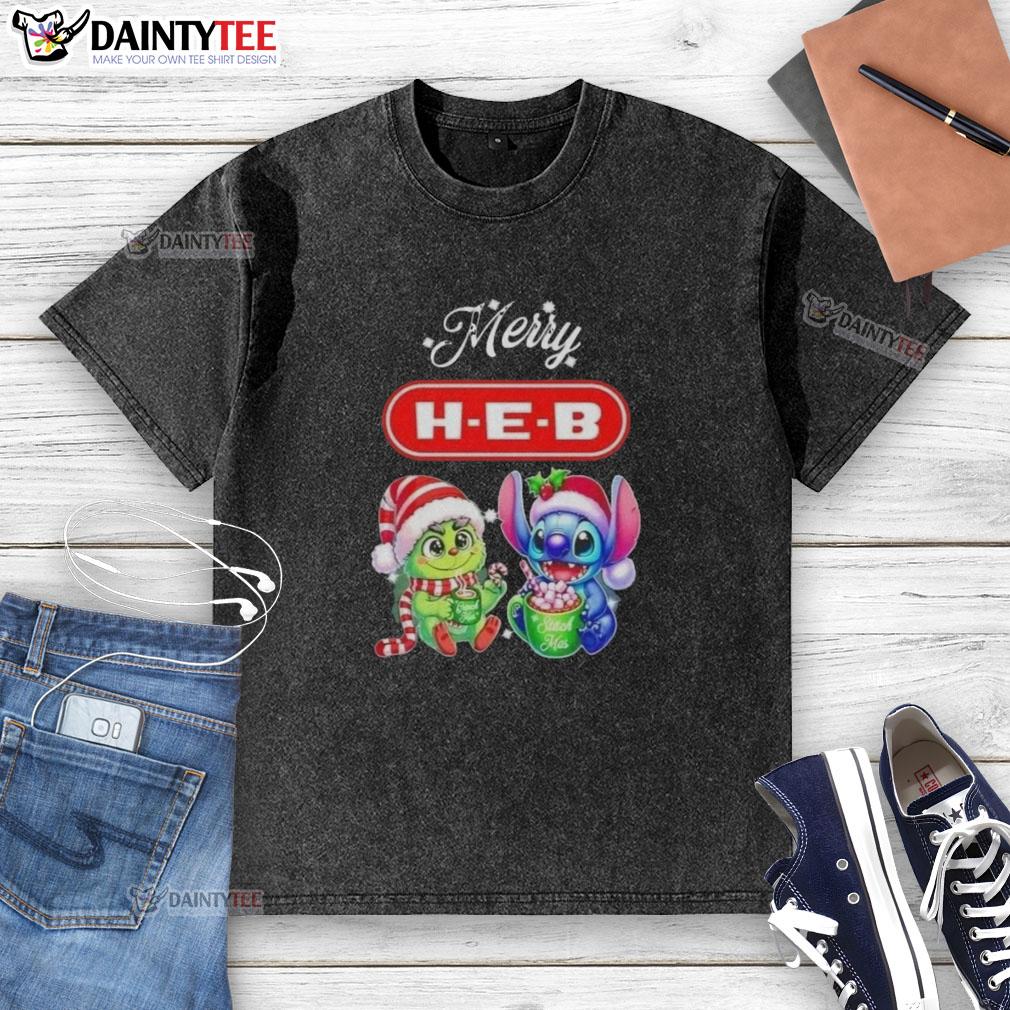 cute-grinch-and-stitch-x-h-e-b-merry-christmas-washed-t-shirt Cute Grinch And Stitch X H-E-B Merry Christmas T-Shirt - Image 6