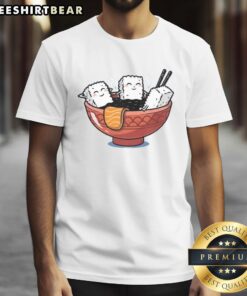 Cute Sushi Relax T-Shirt featuring adorable sushi designs, perfect for sushi lovers and casual wear.