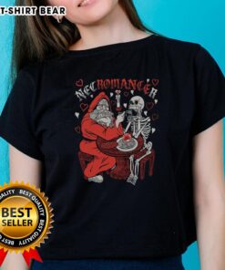 Funny classy necromancer ladies tee featuring a whimsical design perfect for fans of fantasy and humor.