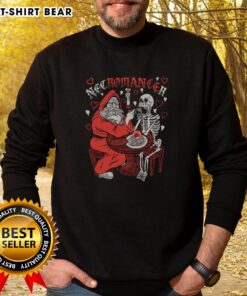 Funny classy necromancer sweatshirt featuring whimsical design and vibrant colors for a unique style statement.