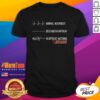 Funny Heartbeat Watching Chicago Bears T-Shirt design featuring a playful heartbeat line and team colors.
