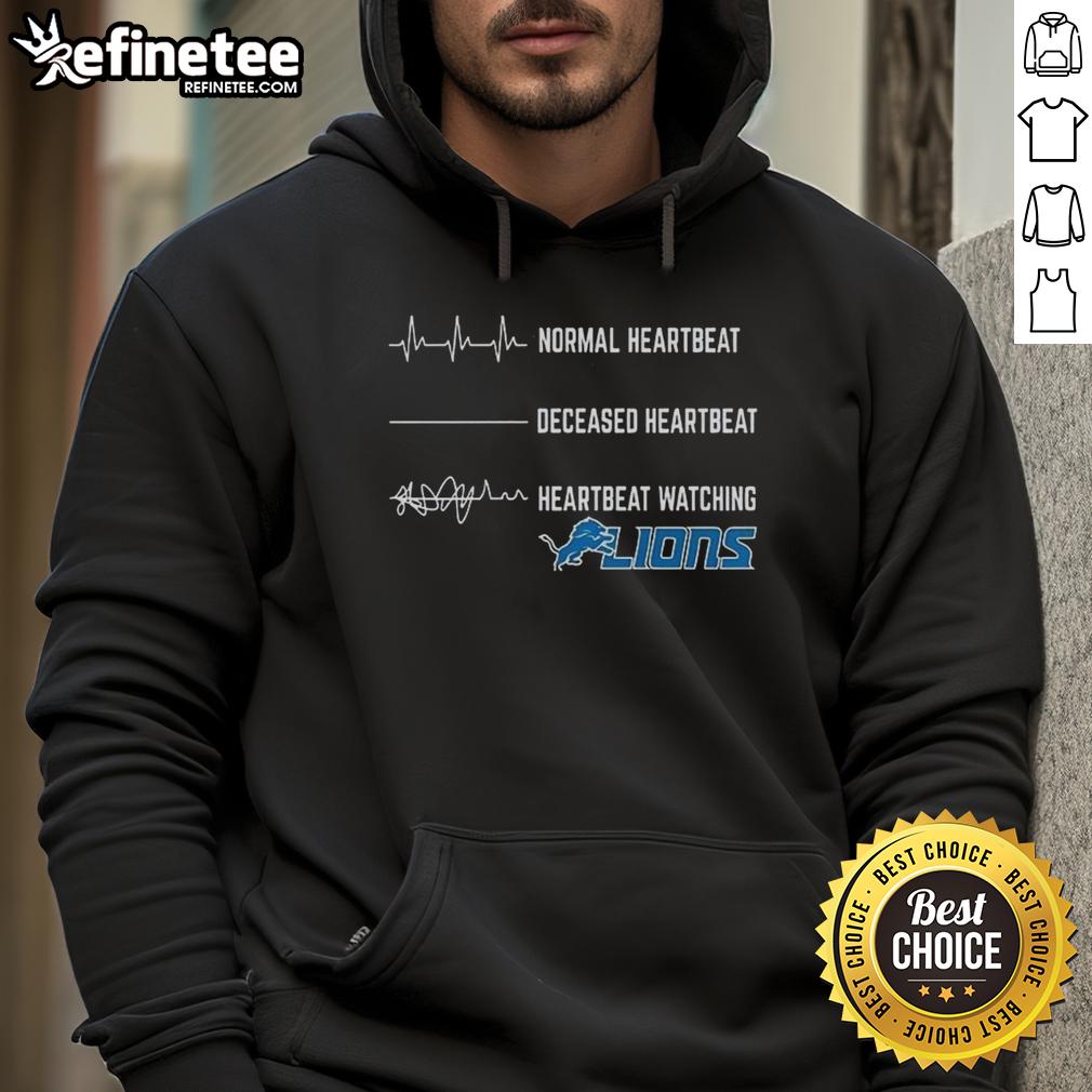 funny-heartbeat-watching-detroit-lions-hoodie Funny heartbeat design on a Detroit Lions hoodie, perfect for fans showcasing their team spirit with humor.