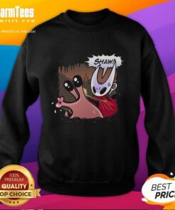 Funny Hollow Knight Silksong Nuu Slap Sweatshirt featuring vibrant artwork and playful design for gaming fans.