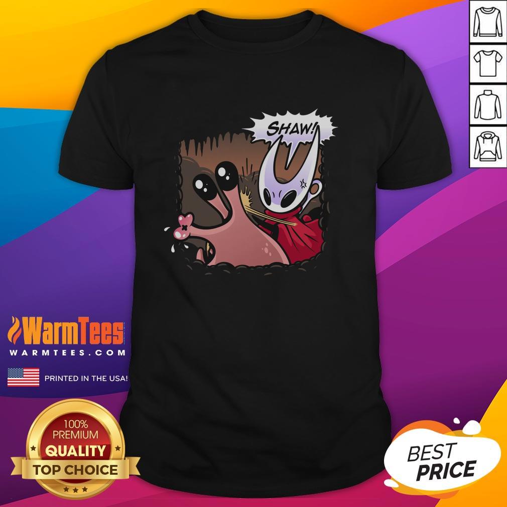 Funny Hollow Knight Silksong Nuu Slap T Shirt Funny Hollow Knight Silksong Nuu Slap T-Shirt featuring a playful design inspired by the beloved game character.