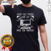 Funny Tech Support T-Shirt with 'Have You Tried Turning It Off And On Again' slogan, perfect for tech enthusiasts.
