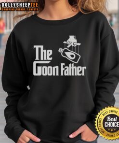 Funny The Goon Father sweatshirt featuring a humorous design, perfect for casual wear and gifting to fans of comedy.
