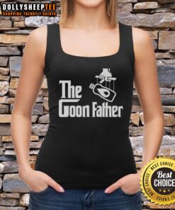 Funny The Goon Father tank top featuring a humorous design perfect for casual wear and fans of comedy apparel.