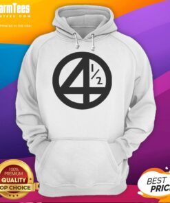 Good 4 1 2 Ringer Marvel Fantastic Four Logo Hoodie featuring vibrant colors and iconic superhero design.