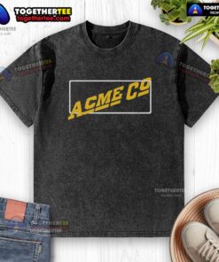 Good Acme Co Vintage Washed T-Shirt in soft cotton with a relaxed fit, perfect for casual wear and vintage style enthusiasts.