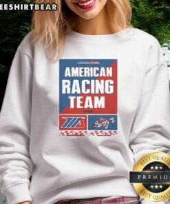 Good American Racing Team MotoAmerica USA sweatshirt featuring a stylish design for motorsport enthusiasts.