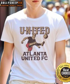 Good Atlanta United FC T-Shirt featuring team colors and logo, perfect for fans supporting Atlanta United FC.