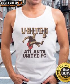 Good Atlanta United FC United tank top featuring team colors and logo, perfect for fans and summer wear.
