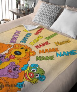Good Bear in the Big Blue House Cartoon Blanket Fleece Customized Blanket - Image 3