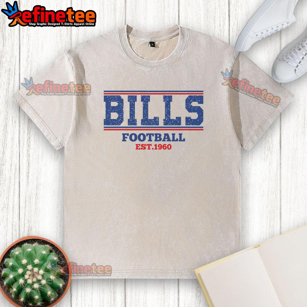 good-bills-football-est-1960-vintage-retro-team-washed-t-shirt Vintage Good Bills Football Est. 1960 retro team washed t-shirt in classic style, perfect for fans and collectors.