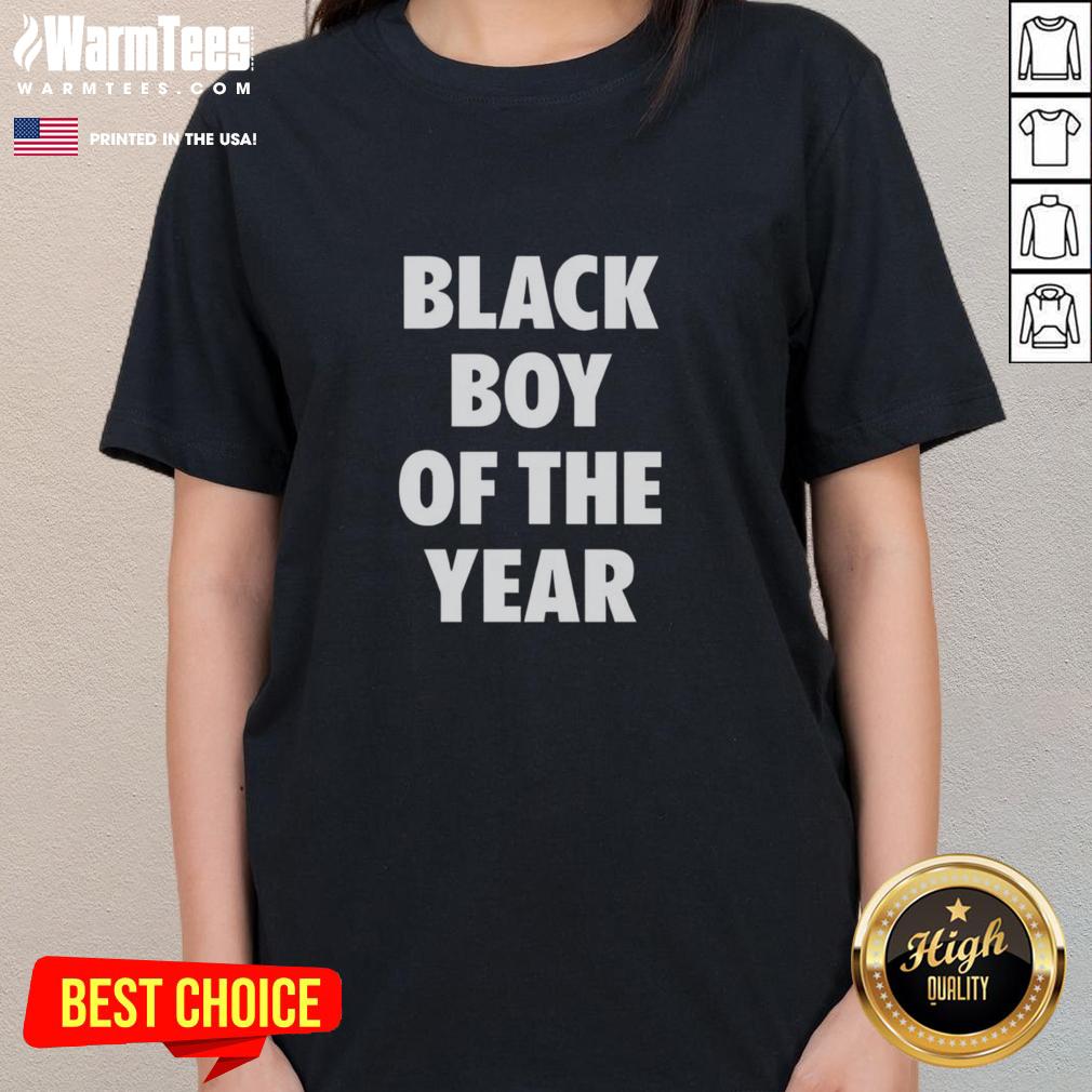 Good Black Boy Of The Year Ladies Tee