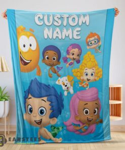 Good Bubble Guppies Underwater Adventure Blanket Fleece Customized Blanket