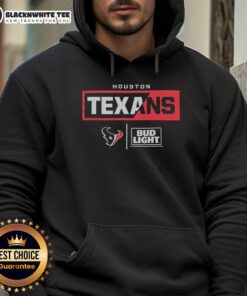 Good Bud Light Houston Texans team hoodie featuring vibrant team colors and logo, perfect for game day attire.