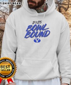 Good BYU Football 2025 Bowl Bound Hoodie featuring team colors and logo, perfect for dedicated fans and game day wear.