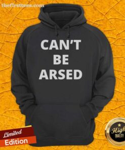 Trendy Good-Cant-Be-Arsed-Hoodie in black with bold lettering, perfect for casual wear and expressing laid-back style.