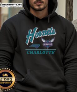 Alt Text: Vintage Good Charlotte Hornets Fly By hoodie featuring bold colors and an iconic design perfect for fans.