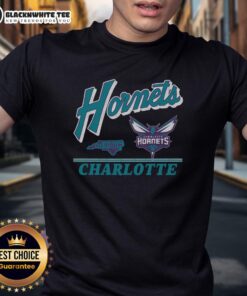Vintage Good Charlotte Hornets Fly By T-Shirt featuring a classic design and vibrant colors for retro NBA fans.