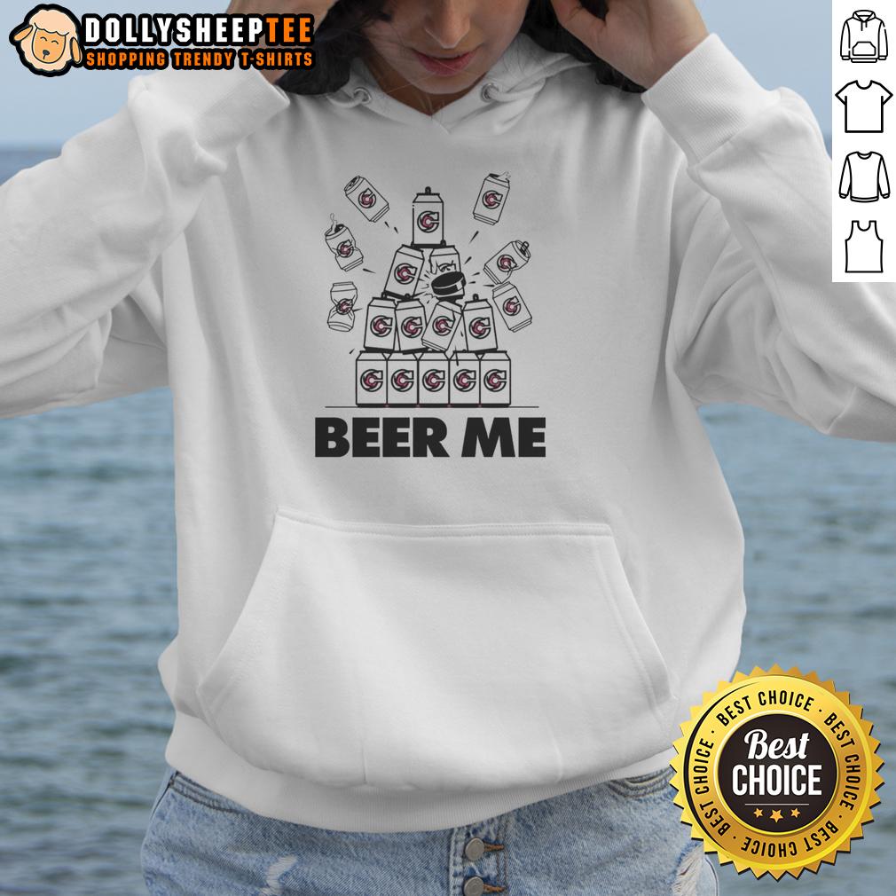 Good Cincinnati Cyclones Beer Me Hoodie Good Cincinnati Cyclones Beer Me hoodie featuring team colors and logo, perfect for fans and casual wear.