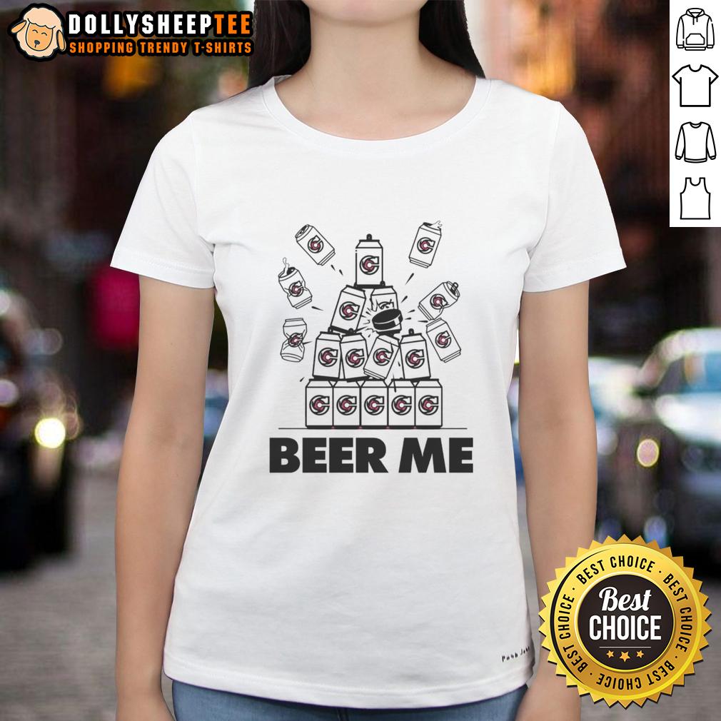 Good Cincinnati Cyclones Beer Me Ladies Tee Good Cincinnati Cyclones Beer Me Ladies Tee featuring a fun design, perfect for fans and casual wear.