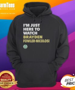Colorado State Rams hoodie featuring Brayden Fowler-Nicolosi, perfect for fans supporting their team in style.