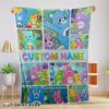 Good Cute Care Bears Friends Blanket Fleece Customized Blanket
