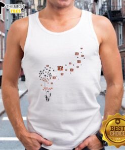 Good Dandelion Flower Cincinnati Bengals football logo tank top featuring vibrant colors and stylish design for fans.