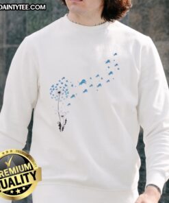 Good Dandelion Flower Detroit Lions Football Logo Sweatshirt featuring vibrant colors and stylish design for fans.