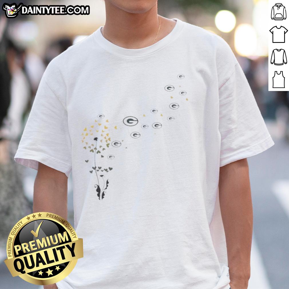 good-dandelion-flower-green-bay-packers-football-logo-t-shirt Good Dandelion Flower Green Bay Packers Football Logo T-Shirt showcasing vibrant design for fans of the team.
